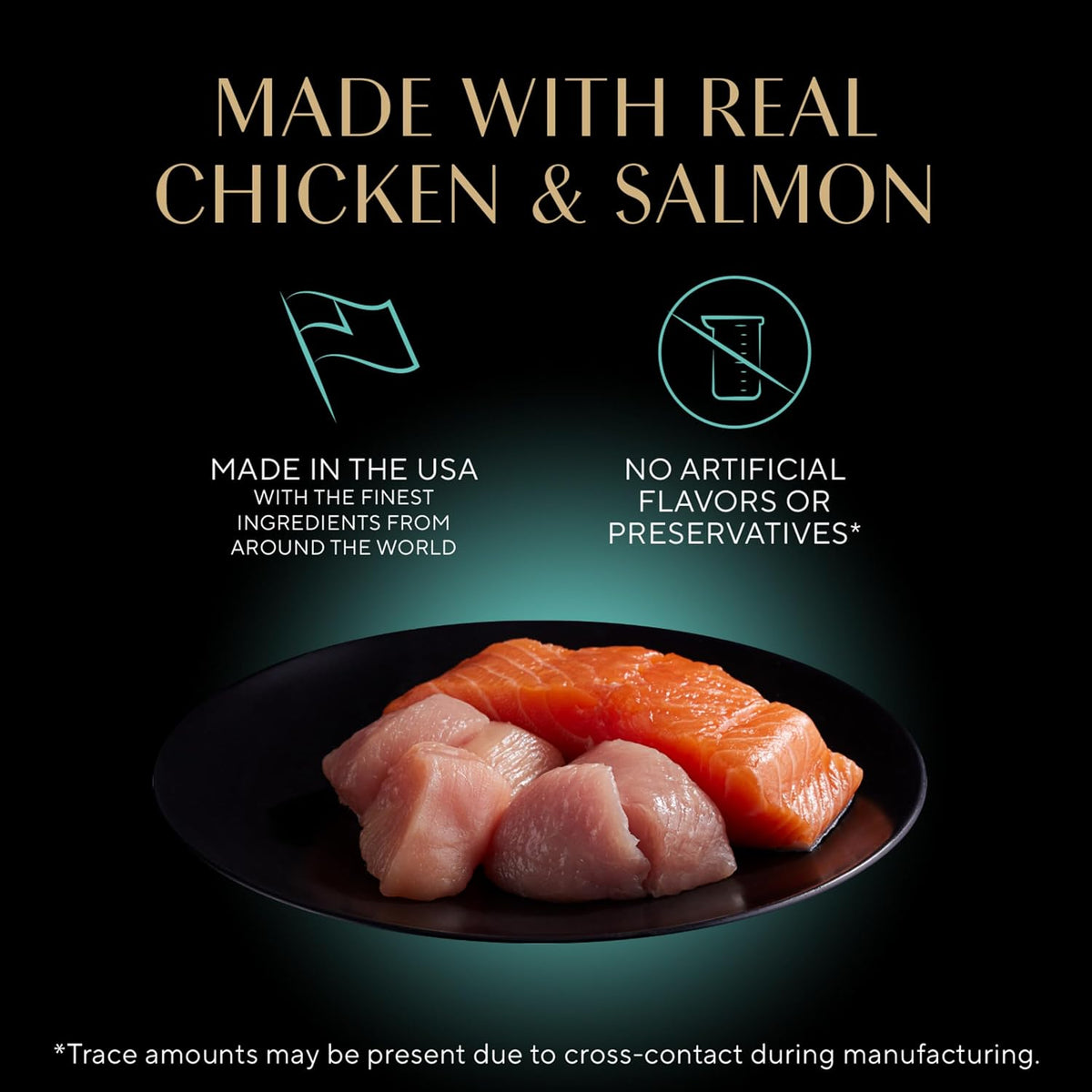 Sheba Perfect Portions Kitten Wet Cat Food Pate Chicken Entree, Salmon Entree, and Turkey, 2.6 oz. Twin-Pack Trays (, 48 Servings), 24 Count (Pack of 2)