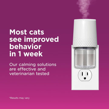 Comfort Zone Cat Calming Diffuser Refill, 3 Pack of 30-Day Refills